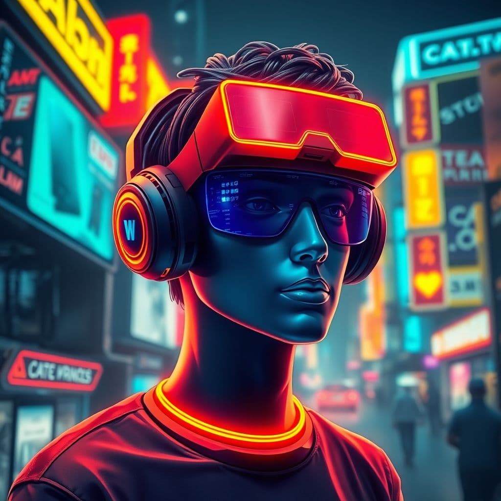 Cyberpunk AI artwork